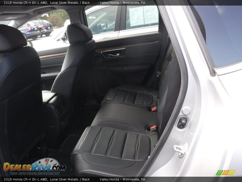 2018 Honda CR-V EX-L AWD Lunar Silver Metallic / Black Photo #26