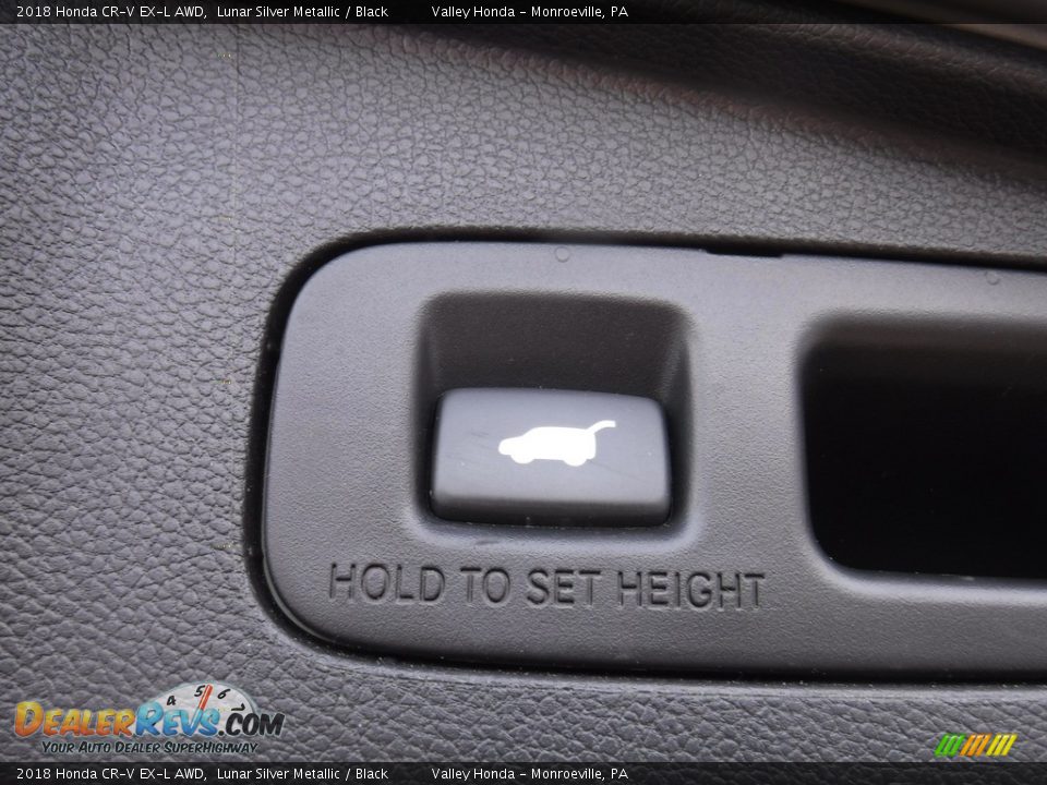 2018 Honda CR-V EX-L AWD Lunar Silver Metallic / Black Photo #27