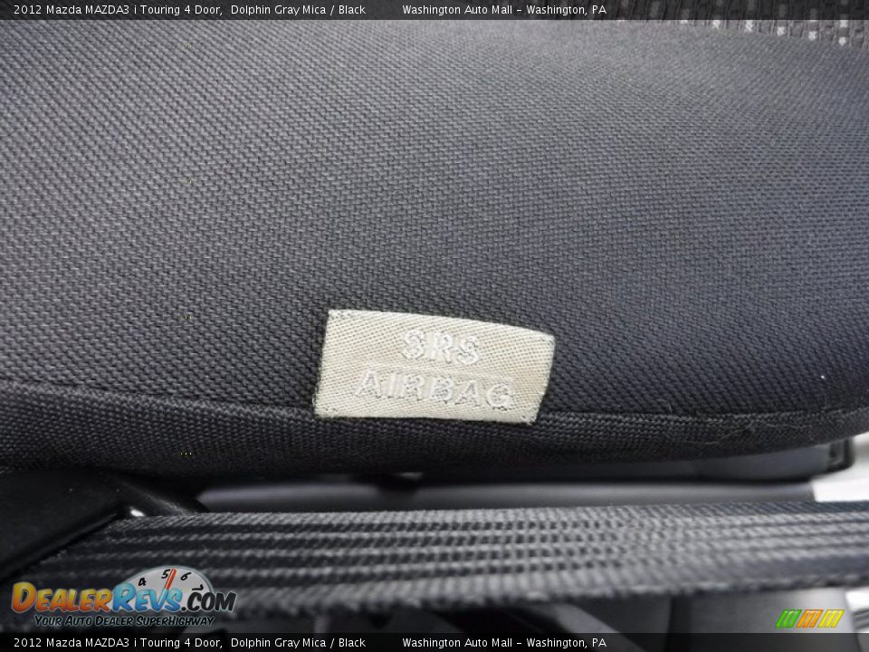2012 Mazda MAZDA3 i Touring 4 Door Dolphin Gray Mica / Black Photo #17