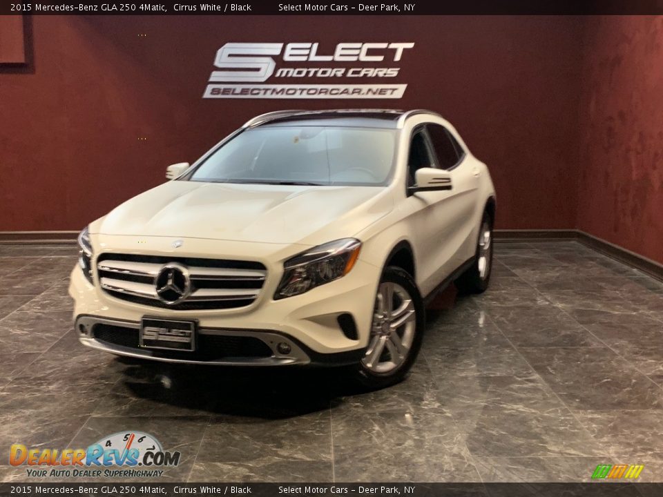 2015 Mercedes-Benz GLA 250 4Matic Cirrus White / Black Photo #1
