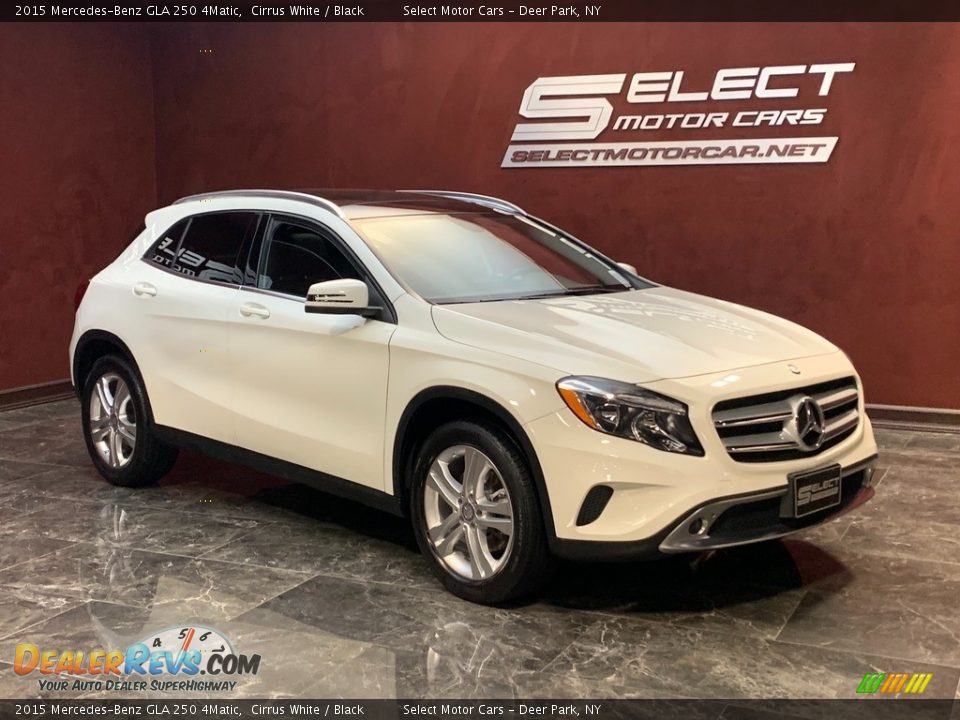 2015 Mercedes-Benz GLA 250 4Matic Cirrus White / Black Photo #3