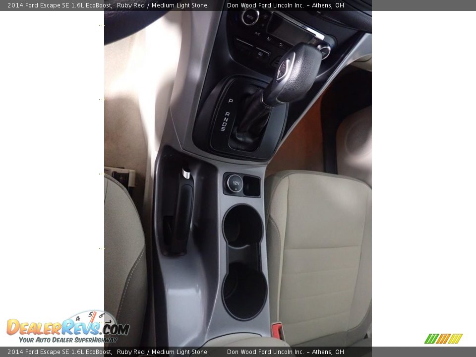 2014 Ford Escape SE 1.6L EcoBoost Ruby Red / Medium Light Stone Photo #31