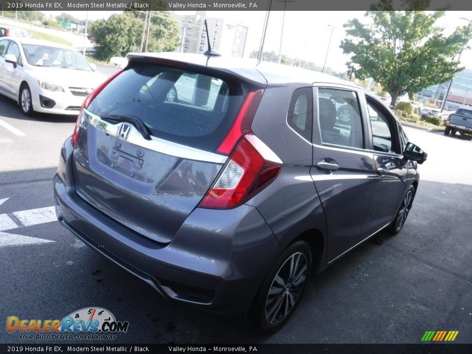 2019 Honda Fit EX Modern Steel Metallic / Black Photo #7