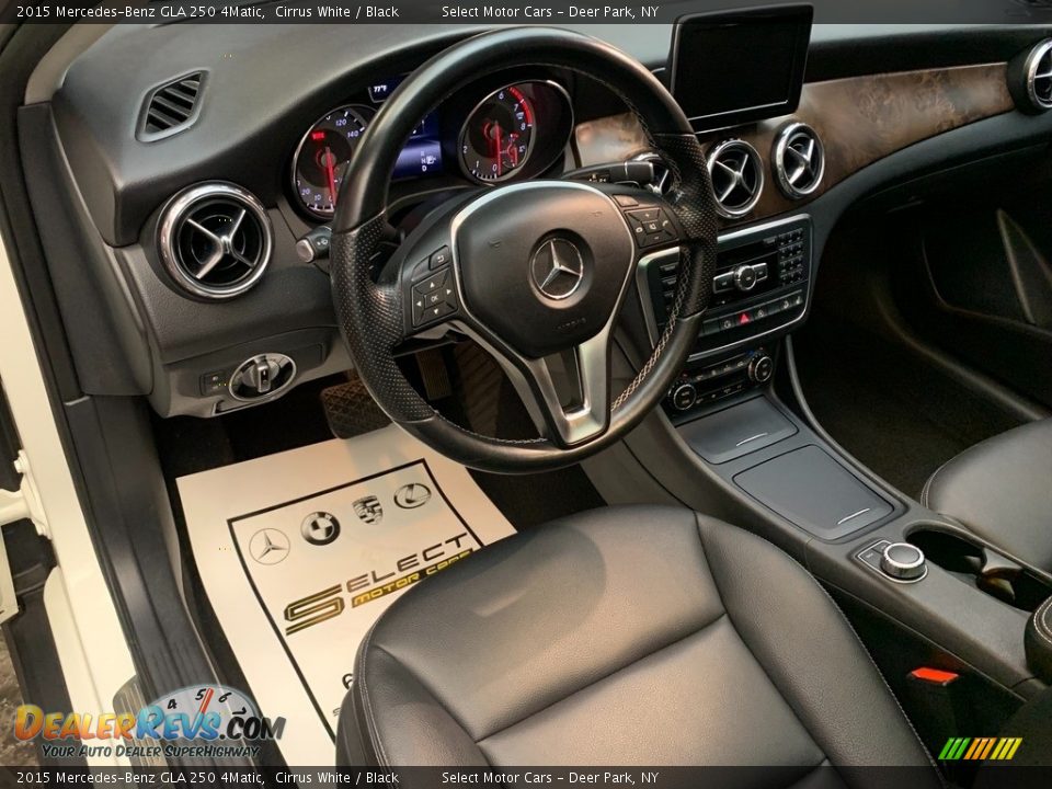2015 Mercedes-Benz GLA 250 4Matic Cirrus White / Black Photo #10
