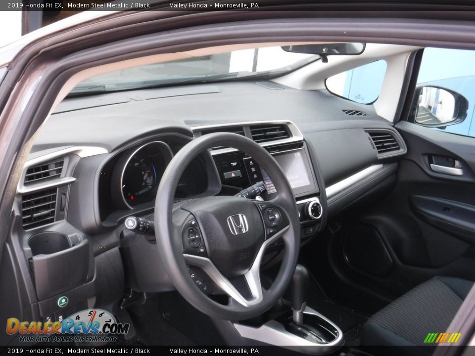 2019 Honda Fit EX Modern Steel Metallic / Black Photo #12