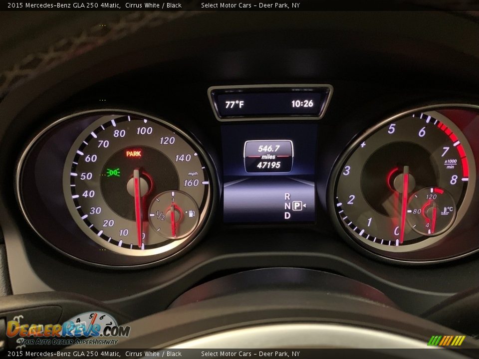 2015 Mercedes-Benz GLA 250 4Matic Cirrus White / Black Photo #18