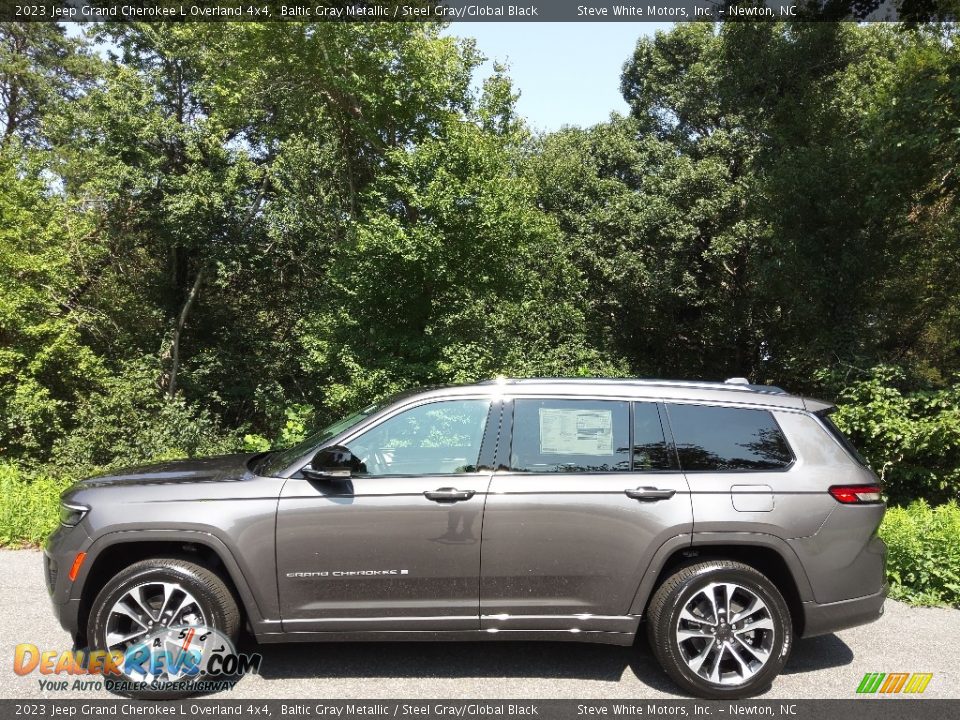 Baltic Gray Metallic 2023 Jeep Grand Cherokee L Overland 4x4 Photo #1