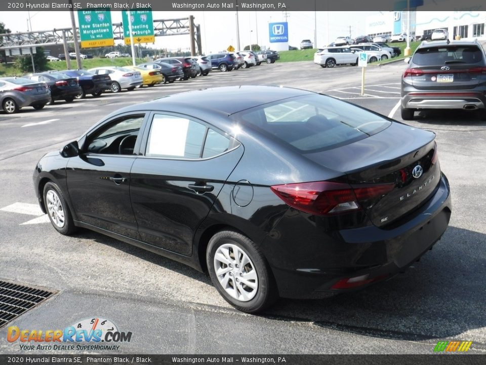 2020 Hyundai Elantra SE Phantom Black / Black Photo #7