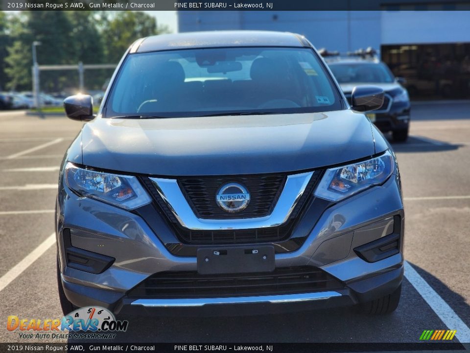 2019 Nissan Rogue S AWD Gun Metallic / Charcoal Photo #3