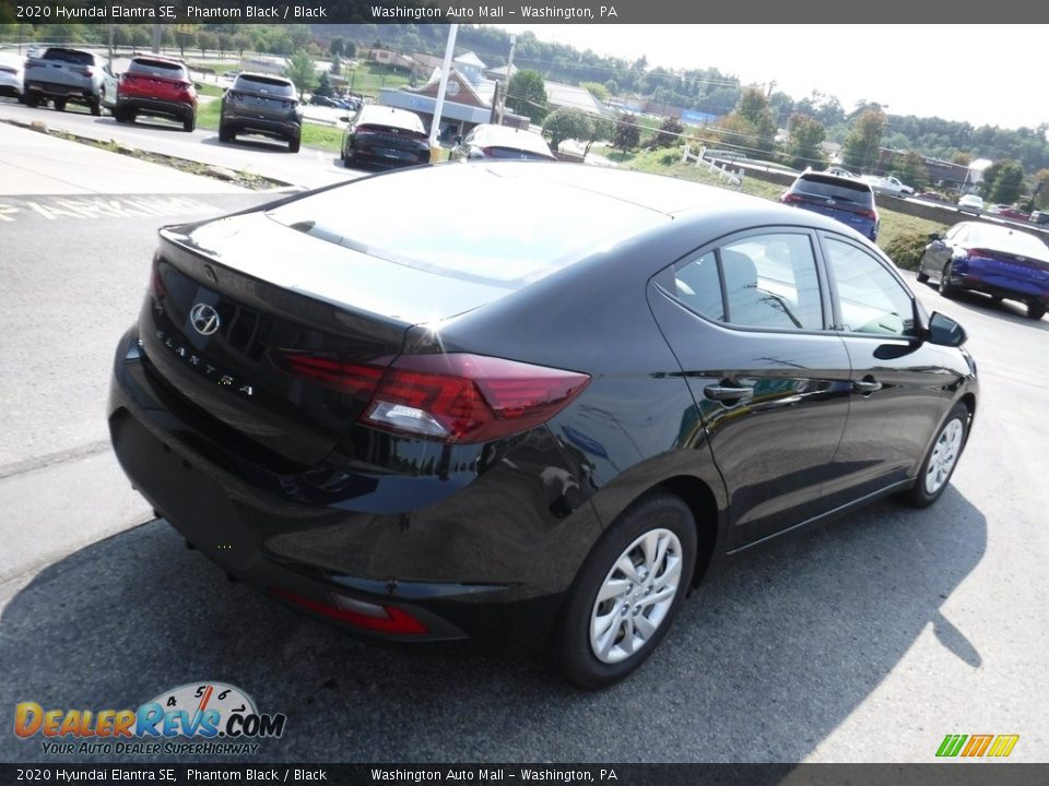 2020 Hyundai Elantra SE Phantom Black / Black Photo #10