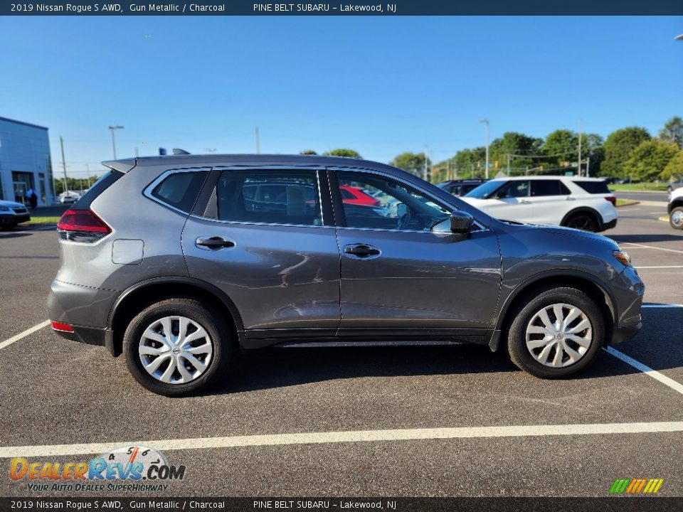 2019 Nissan Rogue S AWD Gun Metallic / Charcoal Photo #6