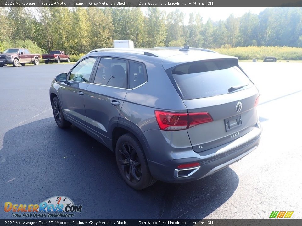 2022 Volkswagen Taos SE 4Motion Platinum Gray Metallic / Black Photo #8
