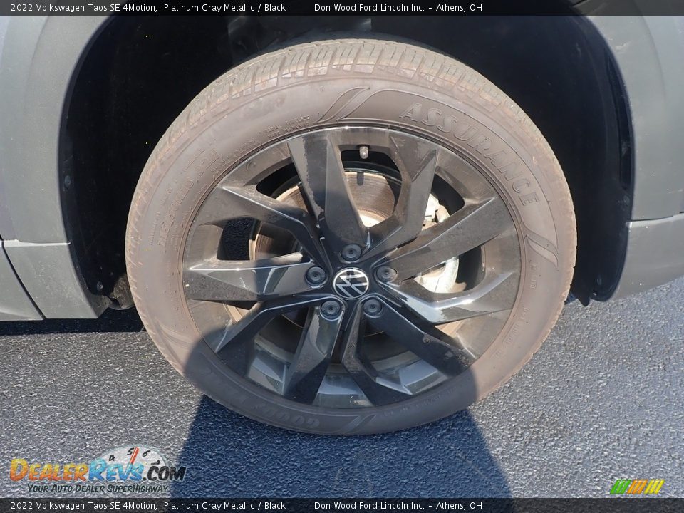 2022 Volkswagen Taos SE 4Motion Platinum Gray Metallic / Black Photo #11