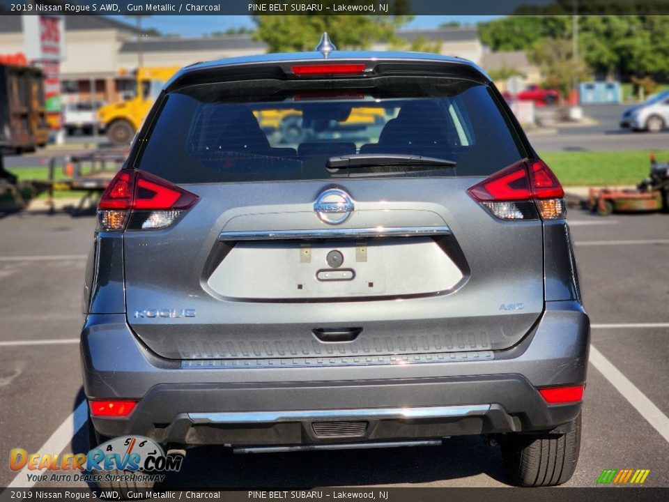 2019 Nissan Rogue S AWD Gun Metallic / Charcoal Photo #10