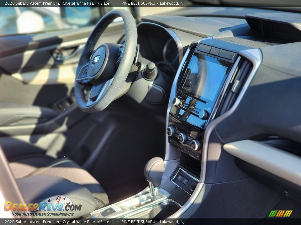 2020 Subaru Ascent Premium Crystal White Pearl / Slate Photo #6