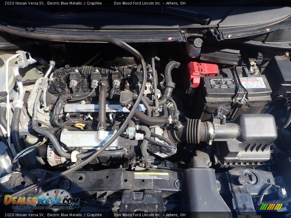 2020 Nissan Versa SV 1.6 Liter DOHC 16-Valve CVTCS 4 Cylinder Engine Photo #6