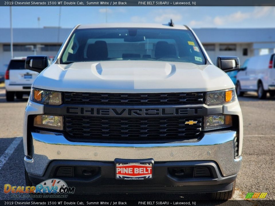 2019 Chevrolet Silverado 1500 WT Double Cab Summit White / Jet Black Photo #3