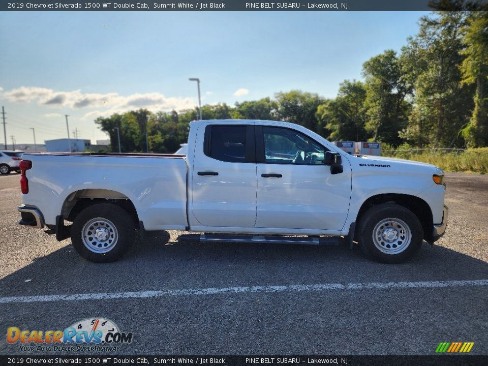 2019 Chevrolet Silverado 1500 WT Double Cab Summit White / Jet Black Photo #5