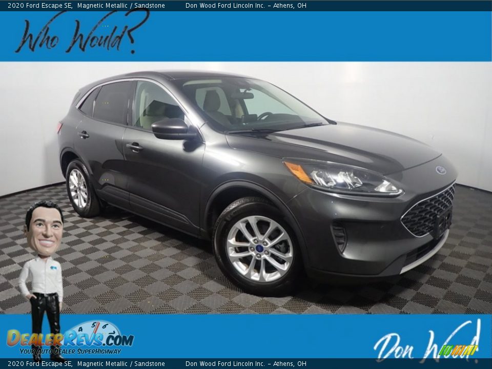 2020 Ford Escape SE Magnetic Metallic / Sandstone Photo #1