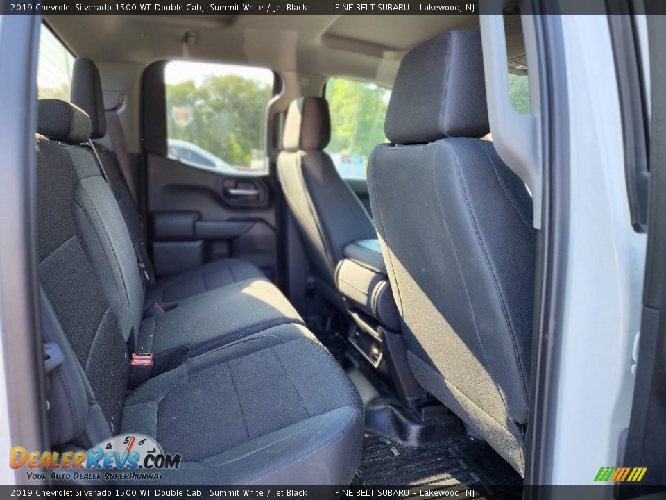 2019 Chevrolet Silverado 1500 WT Double Cab Summit White / Jet Black Photo #8