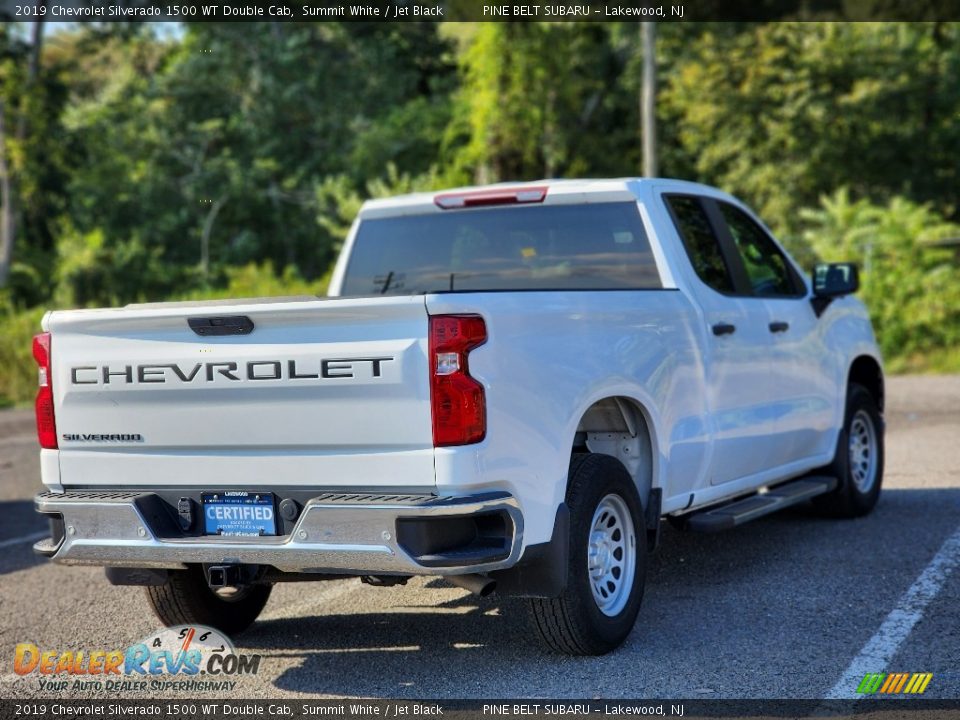 2019 Chevrolet Silverado 1500 WT Double Cab Summit White / Jet Black Photo #9