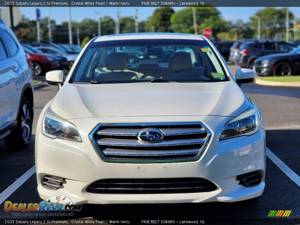 2015 Subaru Legacy 2.5i Premium Crystal White Pearl / Warm Ivory Photo #3
