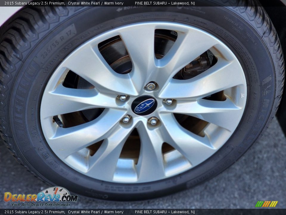 2015 Subaru Legacy 2.5i Premium Wheel Photo #9