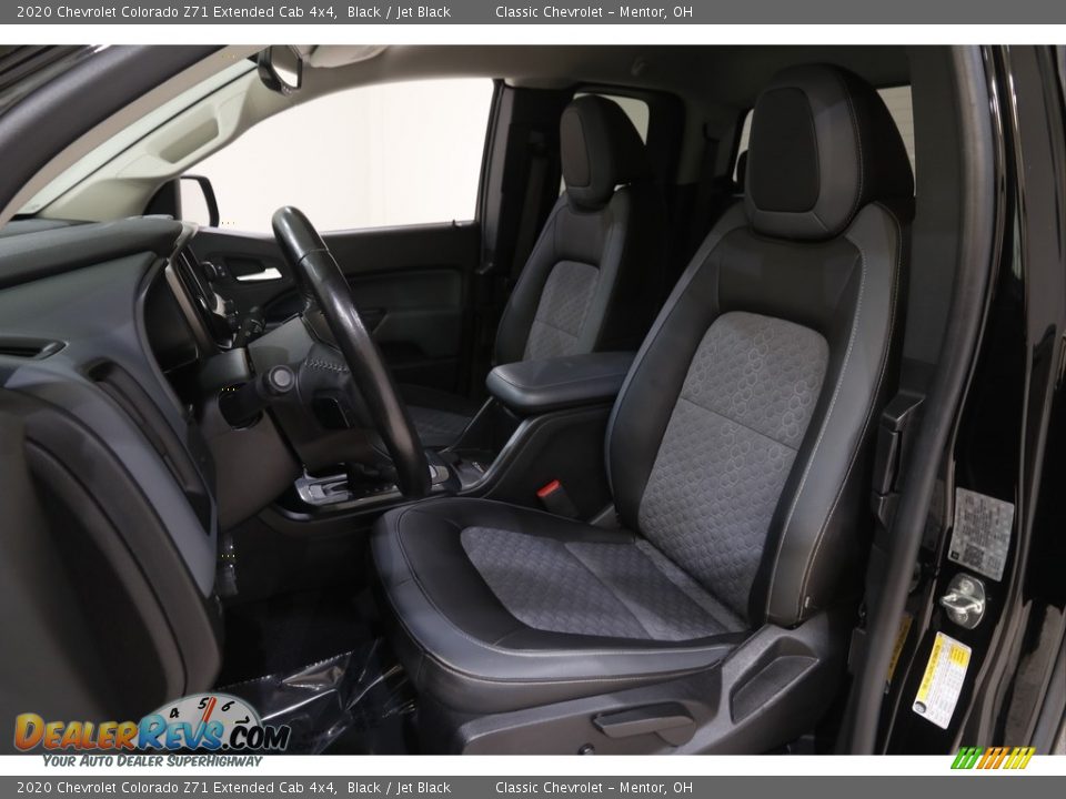 2020 Chevrolet Colorado Z71 Extended Cab 4x4 Black / Jet Black Photo #5