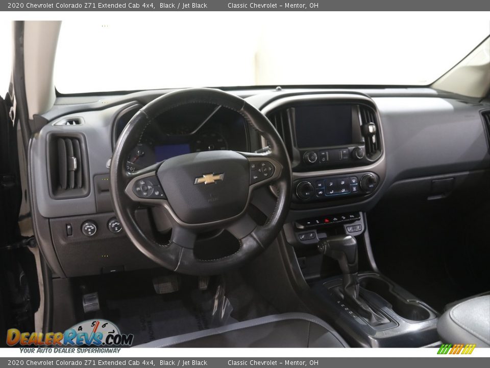 2020 Chevrolet Colorado Z71 Extended Cab 4x4 Black / Jet Black Photo #7