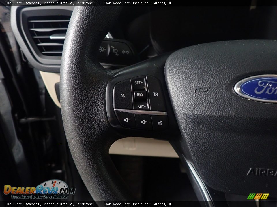 2020 Ford Escape SE Magnetic Metallic / Sandstone Photo #27