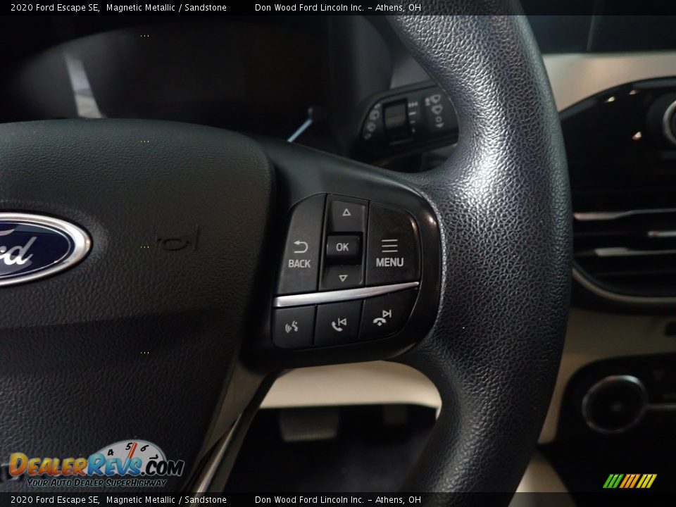 2020 Ford Escape SE Magnetic Metallic / Sandstone Photo #28