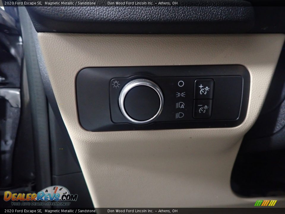 2020 Ford Escape SE Magnetic Metallic / Sandstone Photo #29