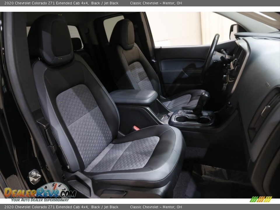 2020 Chevrolet Colorado Z71 Extended Cab 4x4 Black / Jet Black Photo #17