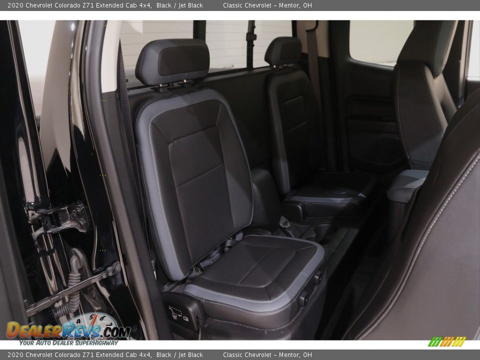 2020 Chevrolet Colorado Z71 Extended Cab 4x4 Black / Jet Black Photo #18