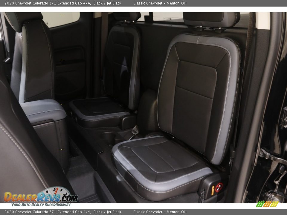 2020 Chevrolet Colorado Z71 Extended Cab 4x4 Black / Jet Black Photo #19