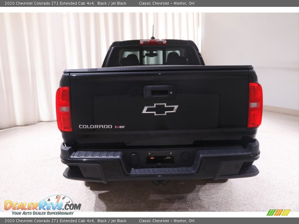 2020 Chevrolet Colorado Z71 Extended Cab 4x4 Black / Jet Black Photo #20