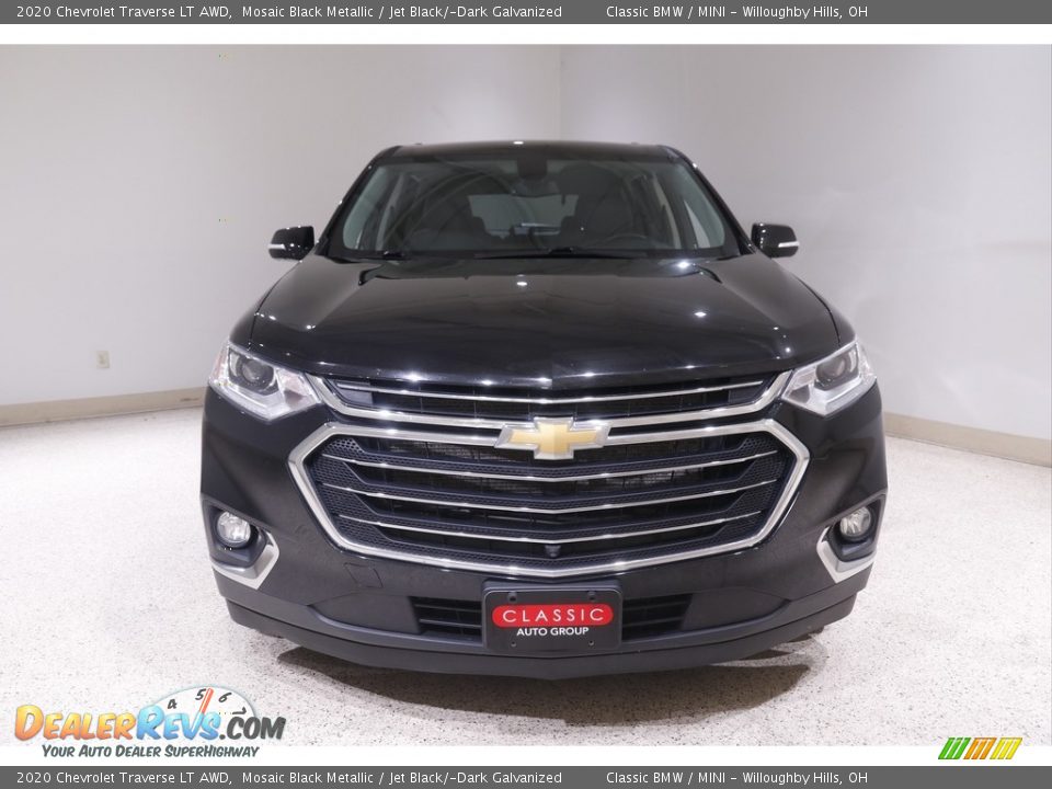 2020 Chevrolet Traverse LT AWD Mosaic Black Metallic / Jet Black/­Dark Galvanized Photo #2