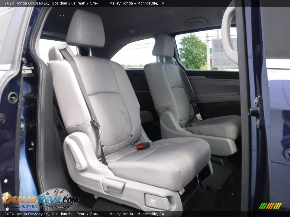 2020 Honda Odyssey LX Obsidian Blue Pearl / Gray Photo #22