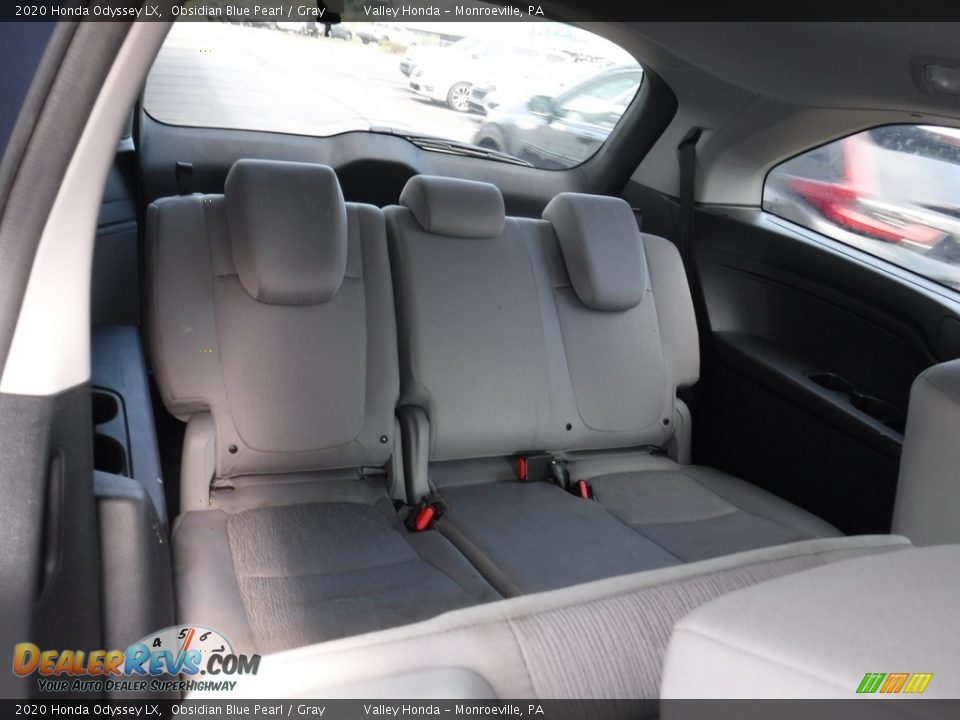 2020 Honda Odyssey LX Obsidian Blue Pearl / Gray Photo #23