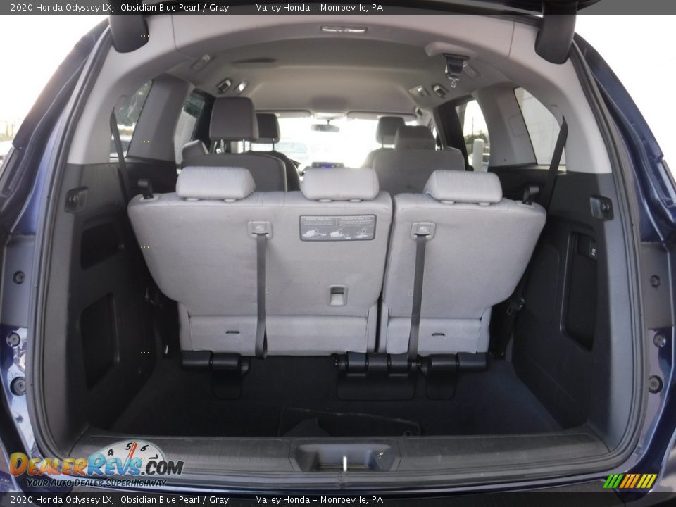 2020 Honda Odyssey LX Obsidian Blue Pearl / Gray Photo #24