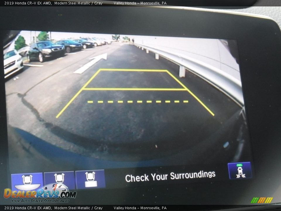 2019 Honda CR-V EX AWD Modern Steel Metallic / Gray Photo #20