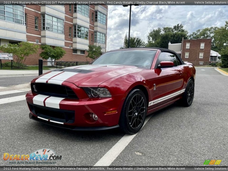 Red Candy Metallic 2013 Ford Mustang Shelby GT500 SVT Performance Package Convertible Photo #2