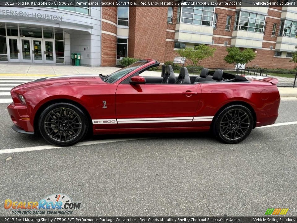 Red Candy Metallic 2013 Ford Mustang Shelby GT500 SVT Performance Package Convertible Photo #4