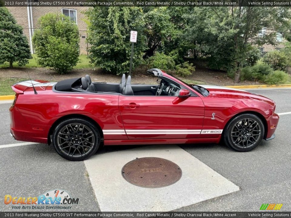 Red Candy Metallic 2013 Ford Mustang Shelby GT500 SVT Performance Package Convertible Photo #6