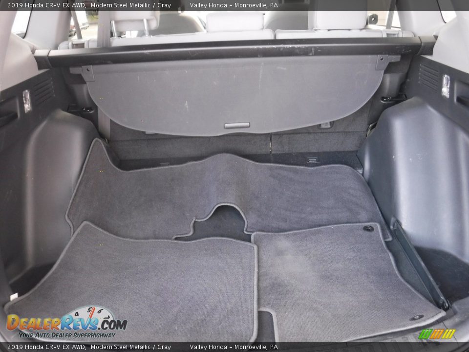 2019 Honda CR-V EX AWD Modern Steel Metallic / Gray Photo #27
