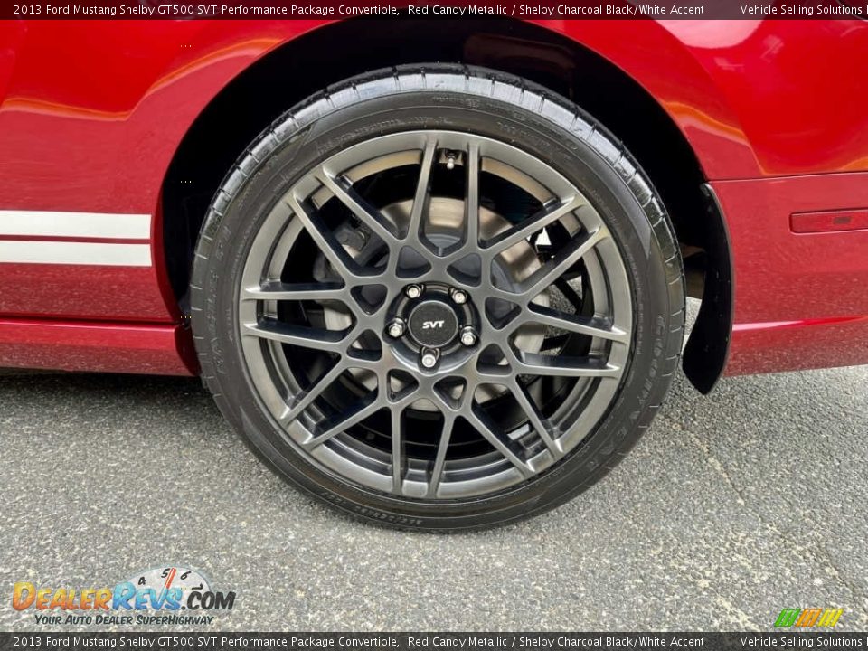 2013 Ford Mustang Shelby GT500 SVT Performance Package Convertible Wheel Photo #9