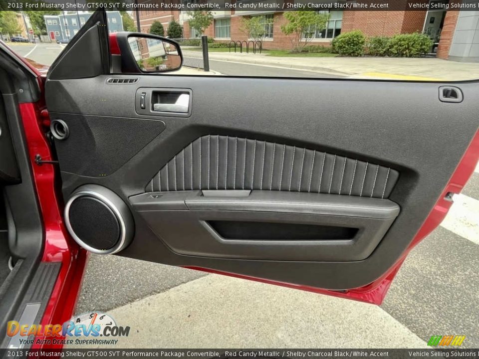 Door Panel of 2013 Ford Mustang Shelby GT500 SVT Performance Package Convertible Photo #18