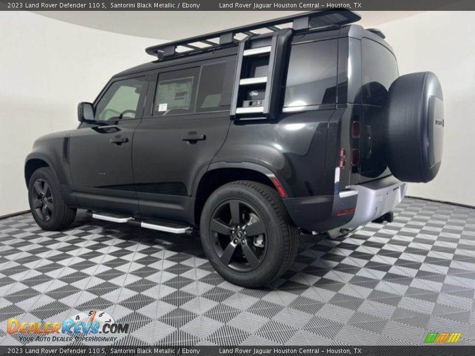 2023 Land Rover Defender 110 S Santorini Black Metallic / Ebony Photo #9