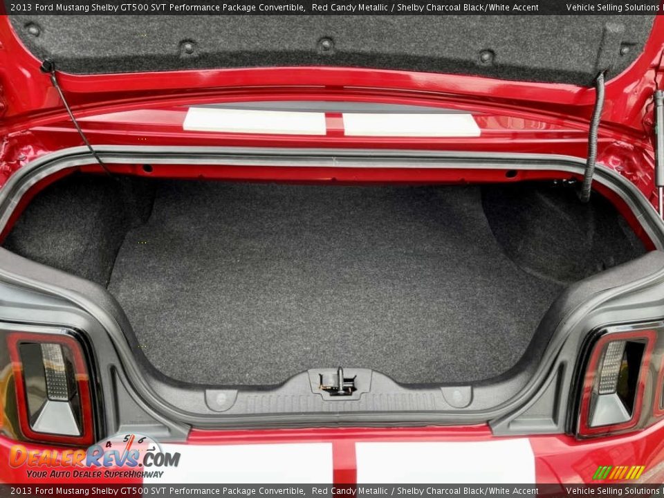 2013 Ford Mustang Shelby GT500 SVT Performance Package Convertible Trunk Photo #21
