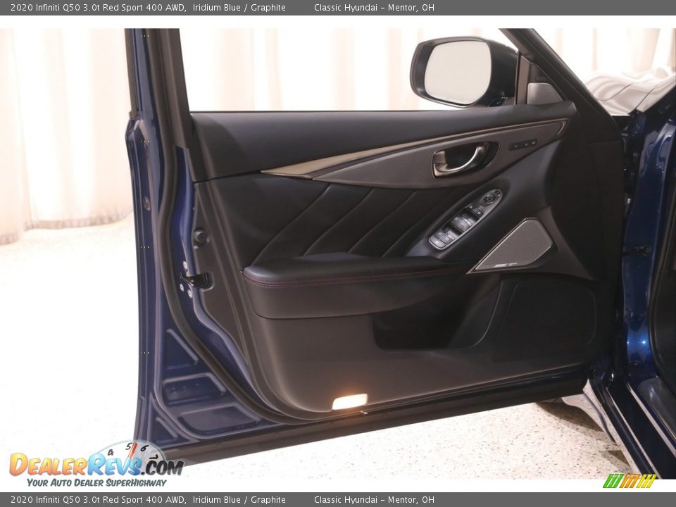 Door Panel of 2020 Infiniti Q50 3.0t Red Sport 400 AWD Photo #4